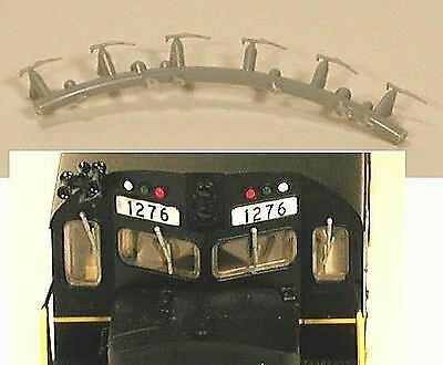 Cal Scale 190-619 HO Scale Windshield Wipers - Plastic -- pkg(6)