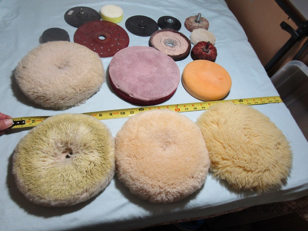 Automotive Polishing & Buffing Pad Bundle Preowned Used