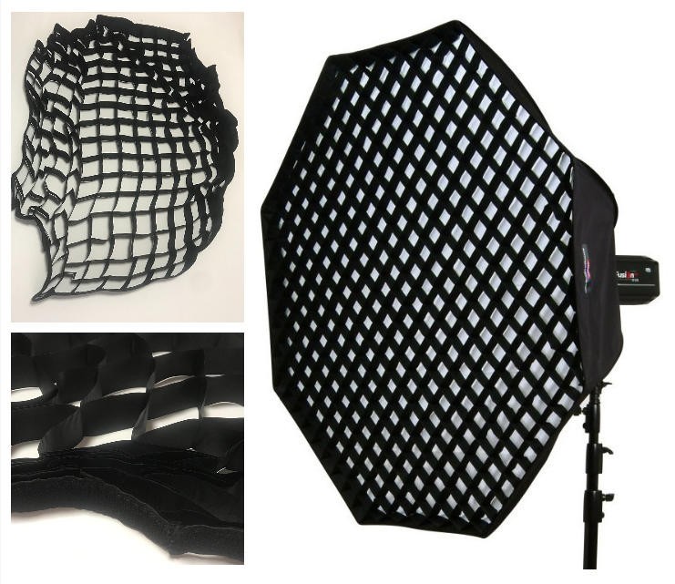For Profoto Grid Clic2.7 Quick Open 80cm Octagonal Softbox Grid Accessory Sale