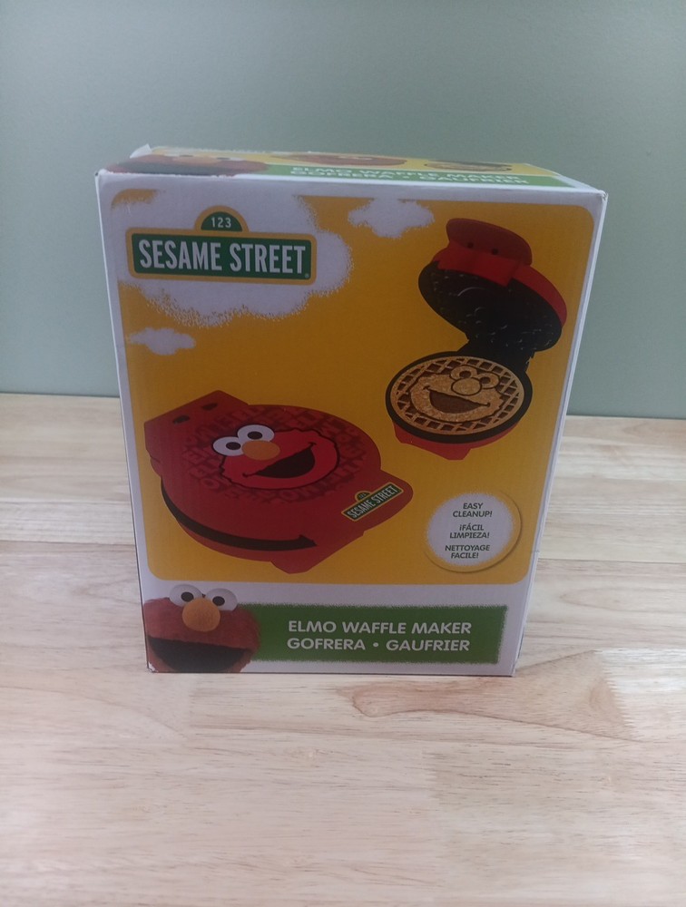 Sesame Street Elmo Waffle Maker New