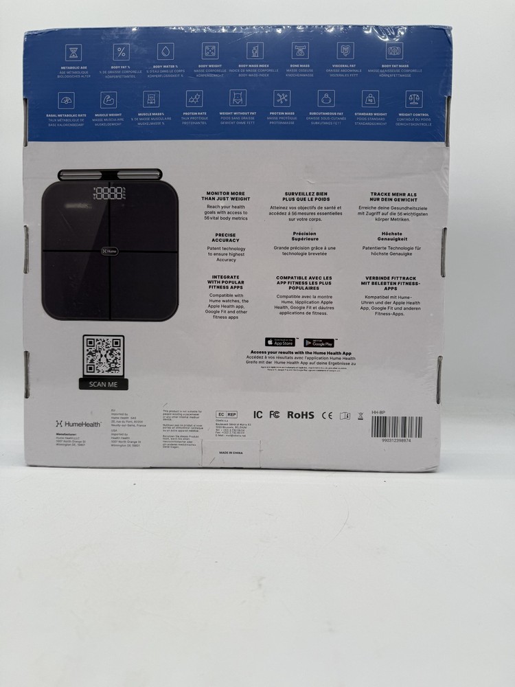 HumeHealth Smart Body Composition Analyzer | Smart Scale