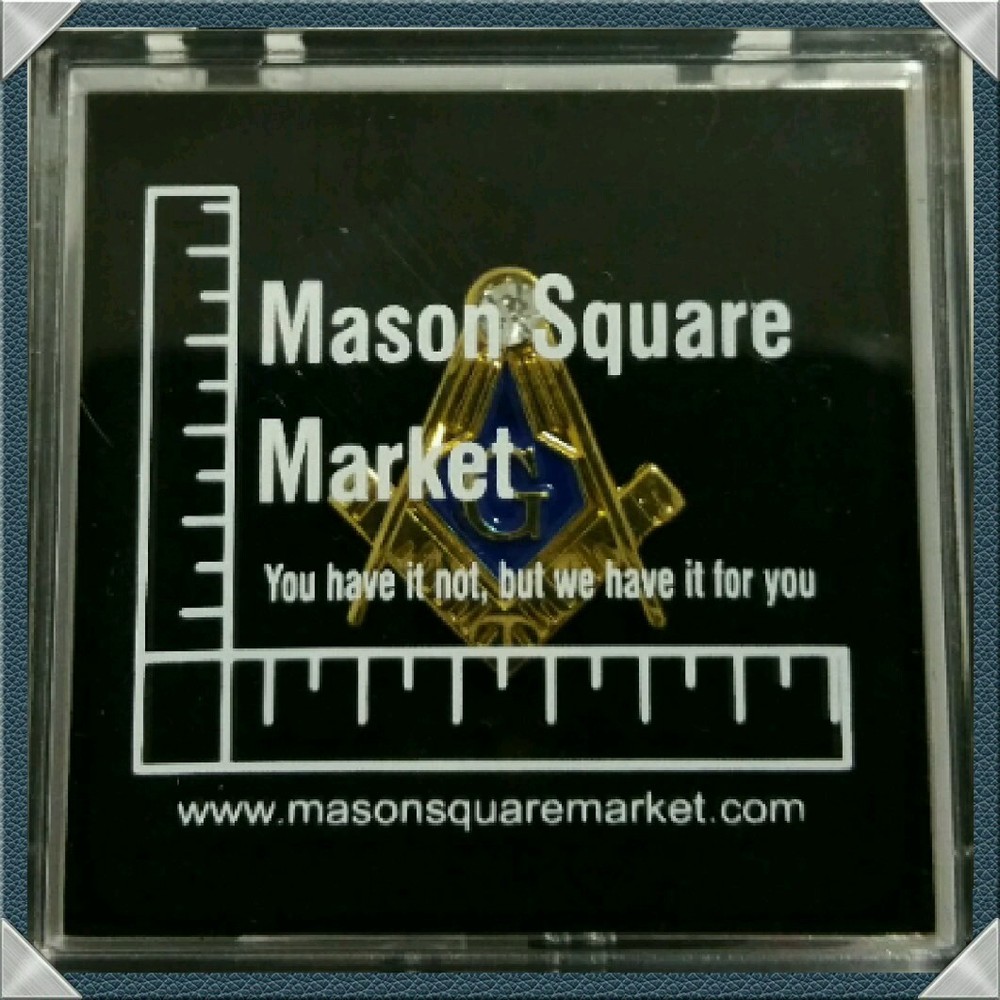 Freemason Blue Lodge Lapel Pin