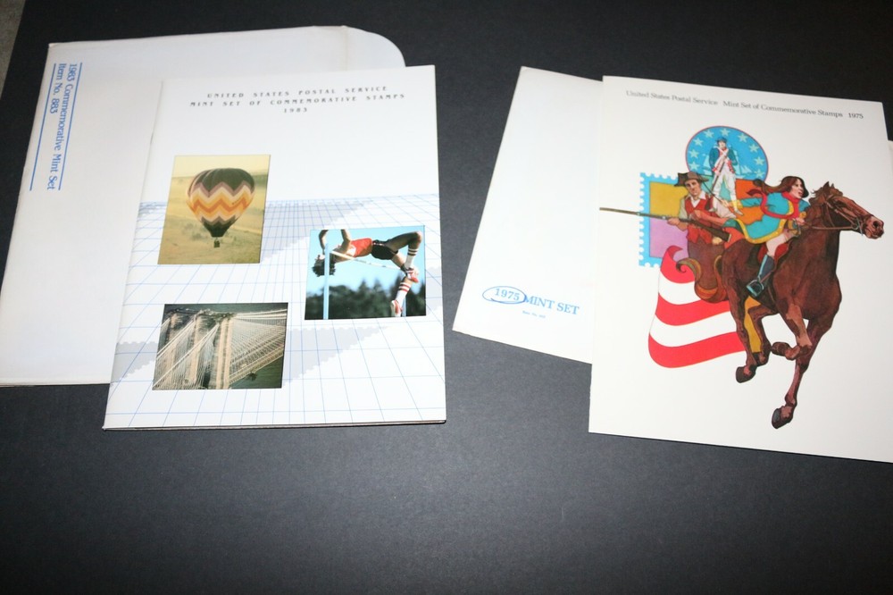 Large postage stamp collection w/ mint sets, supplements, albums, stamps NICE