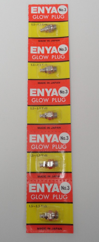 Enya #3 Hot Heat Nitro Glow Plug - 5 Pack