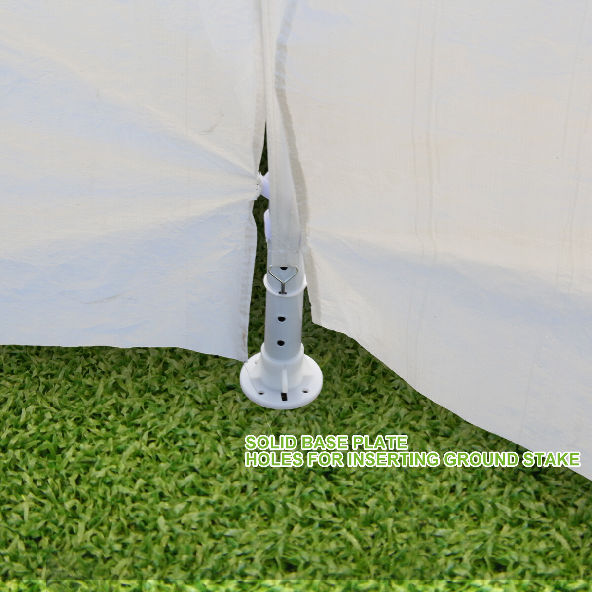 10'x30' Outdoor Canopy Gazebo Patio Wedding Tent Party Pavilion 5-Windows