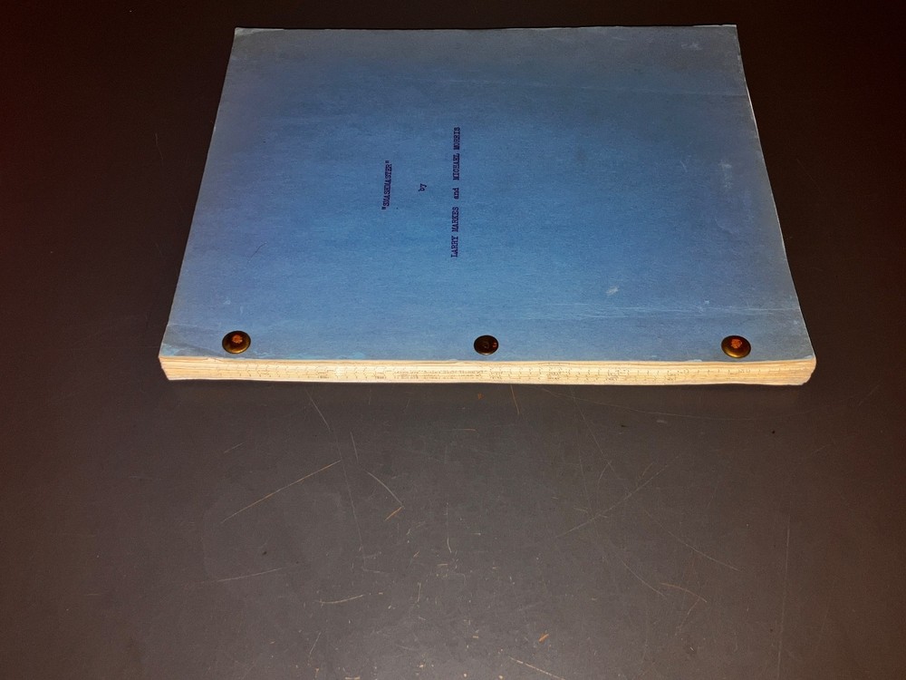 Rare SMASHMASTER (1964) Legendary Unmade Comedy - 2 Orig. Scripts + Notes + COA!