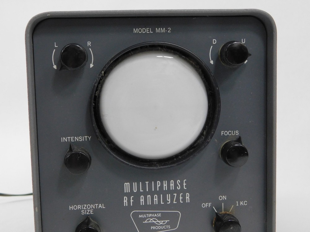 Central Electronics MM-2 Ham Radio Oscilloscope Multiphase Analyzer (original)