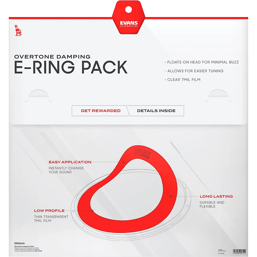 Evans Snare Drum Duo Ring Pack 14 in.