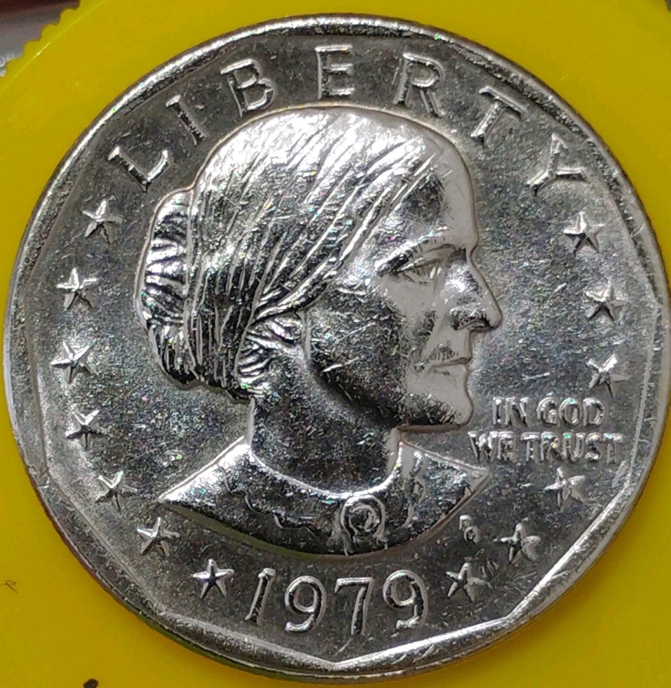1979-P Susan B. Anthony Dollar Full Mintmark Error