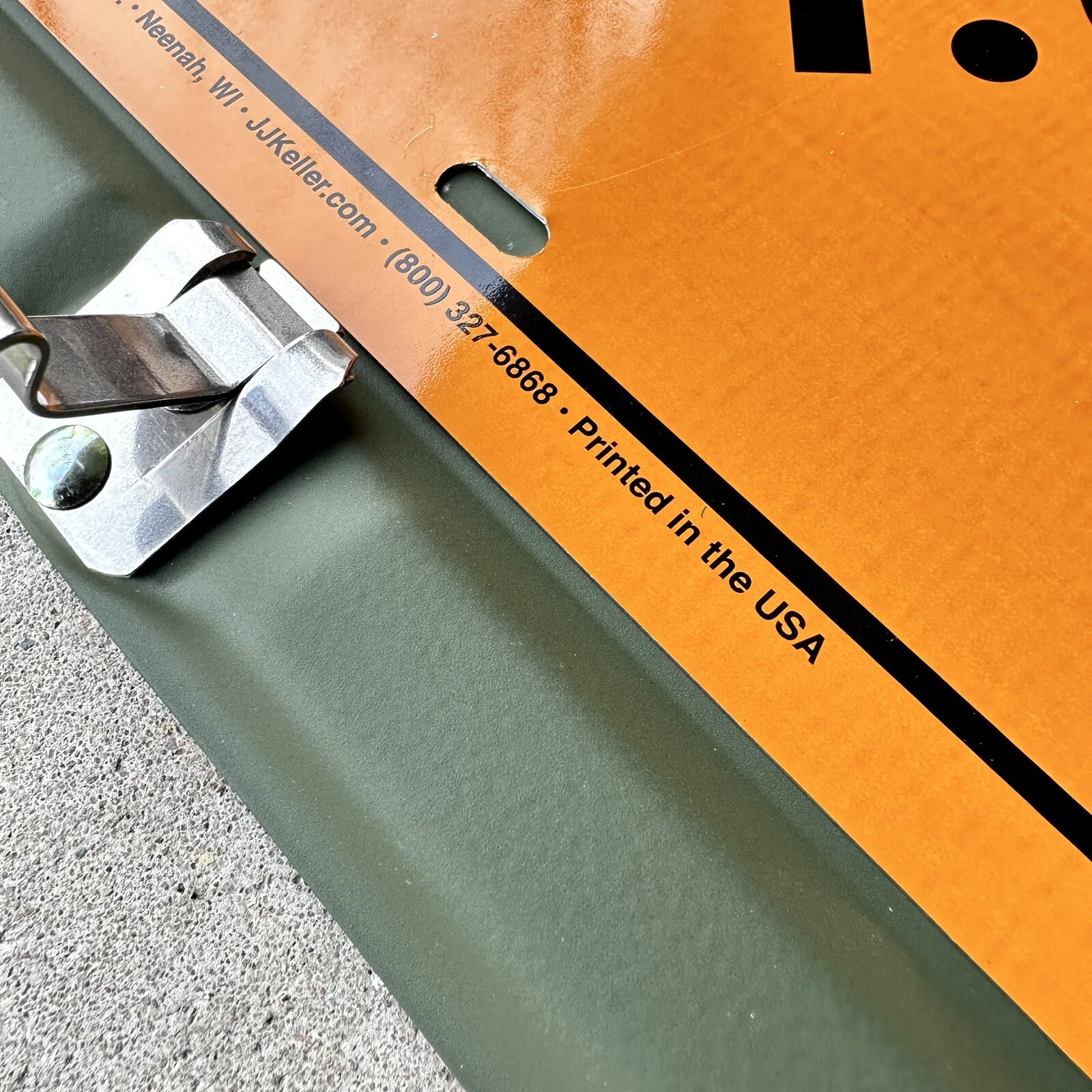 18.5” Full Metal EXPLOSIVES 1.3C US Military Placard Ordinance Truck Hazard Sign