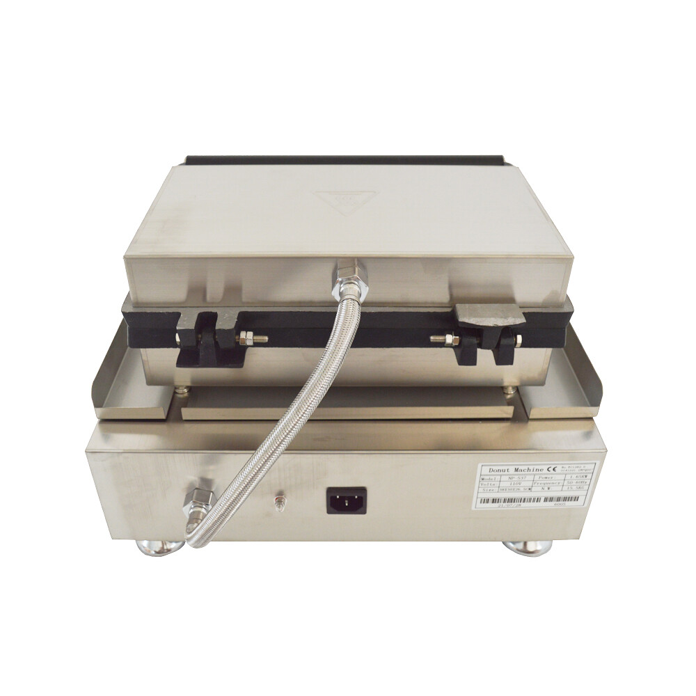 USED 110V Electric Donut Maker Waffle Machine Doughnut Making Machine 15 Donuts