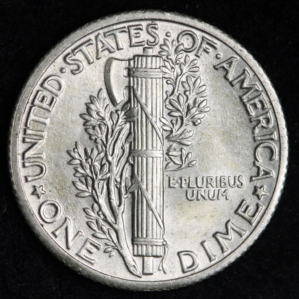 1934 Mercury Silver Dime GEM BU *UNCIRCULATED* MS E159 QJH