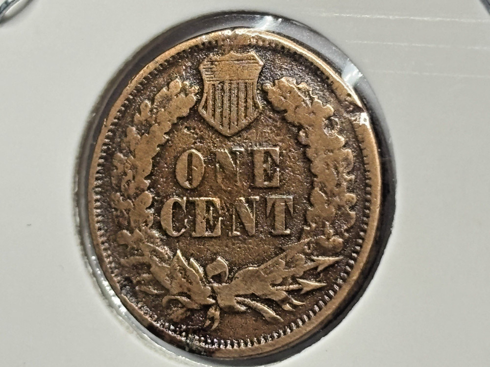 1868 Indian Head One Cent - Semi Key Date - Better Condition