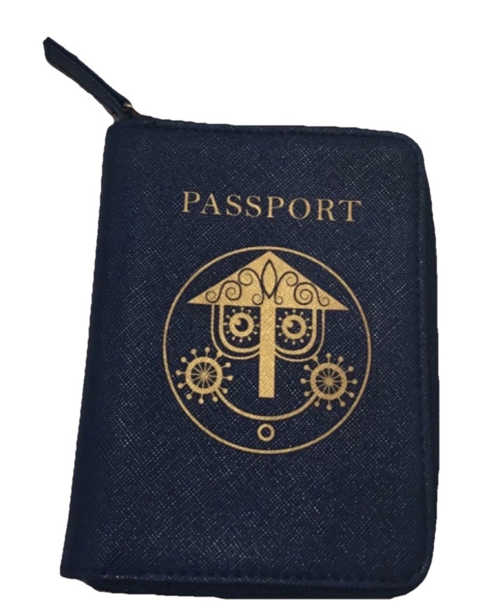 Disney Parks It’s A Small World Passport Shaped Wallet Holder New