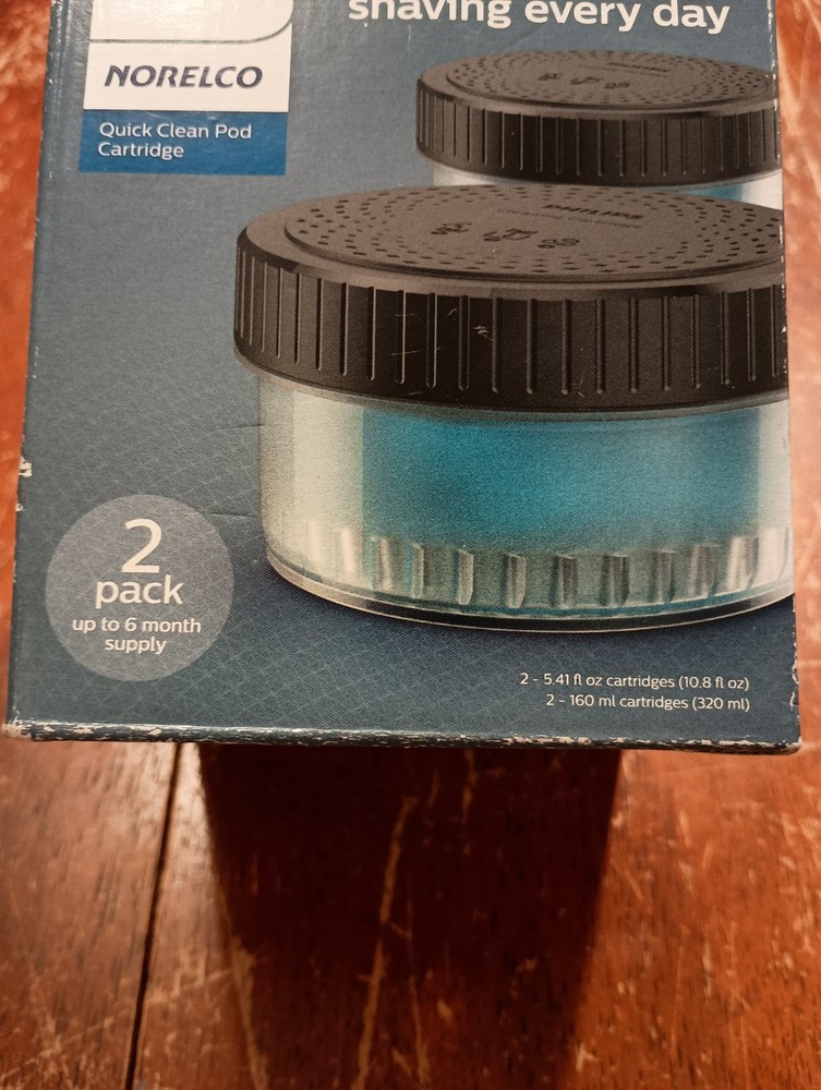 Philips Norelco Quick Clean Pod Cartridges (2 Pack)
