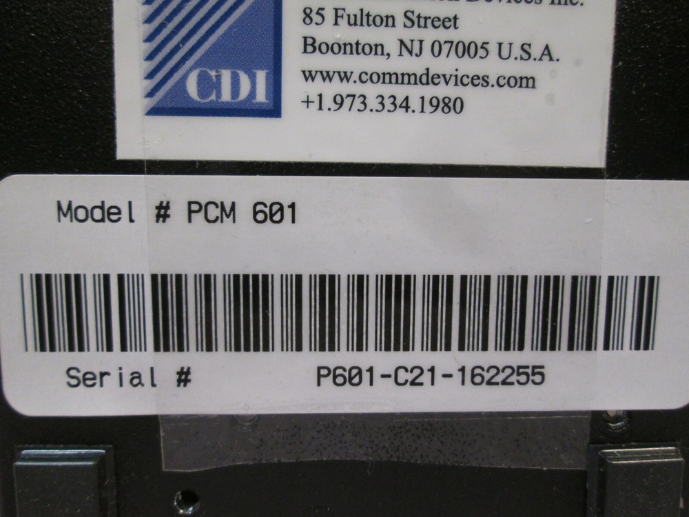 CDI Communication Devices PCM601 POWER CONTROL MODULE 110V 10 AMP