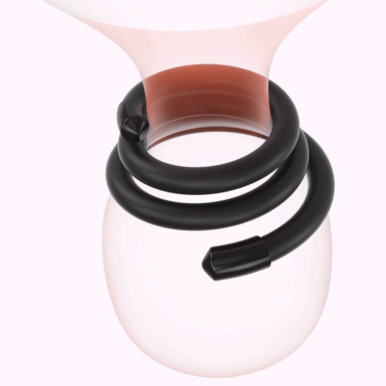 Adjustable Ball-Scrotum-Stretcher-Ring-Penis Enhancer Delay Ejaculation for MALE