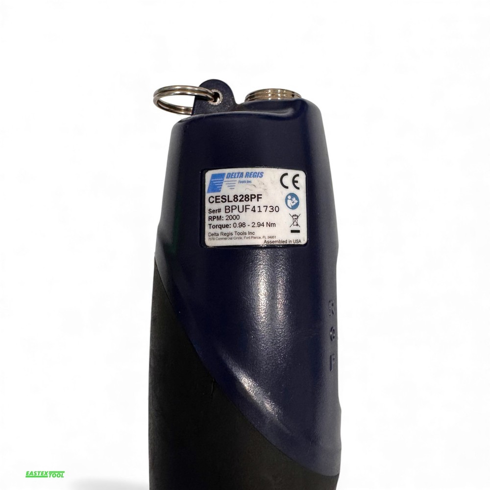DELTA REGIS CESL828PF ELECTRIC TORQUE SCREWDRIVER, INLINE BRUSHLESS