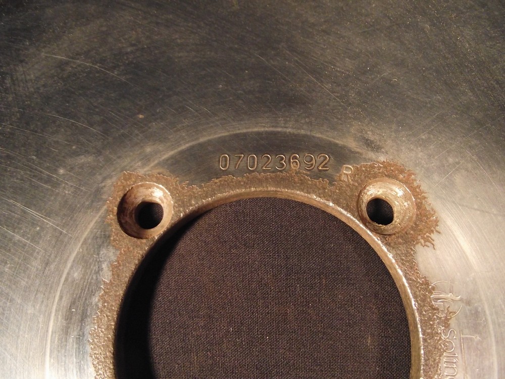 OEM Bizerba VS12 Slicer blade 13 5/8" 4 hole.