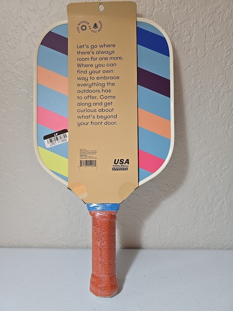 Embark Pickleball Paddle Striped