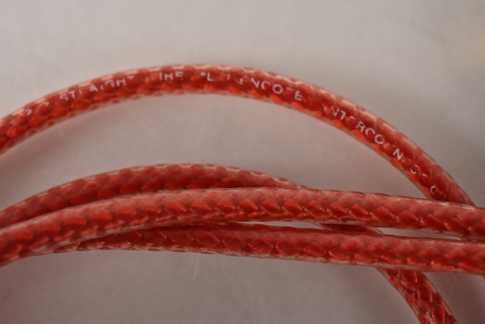 1m Pair RCA Straight Wire LSI Encore Audio Interconnect Cables