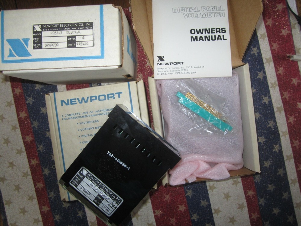 **  NEW  **  NEWPORT 203A-3 DIGITAL PANEL METER