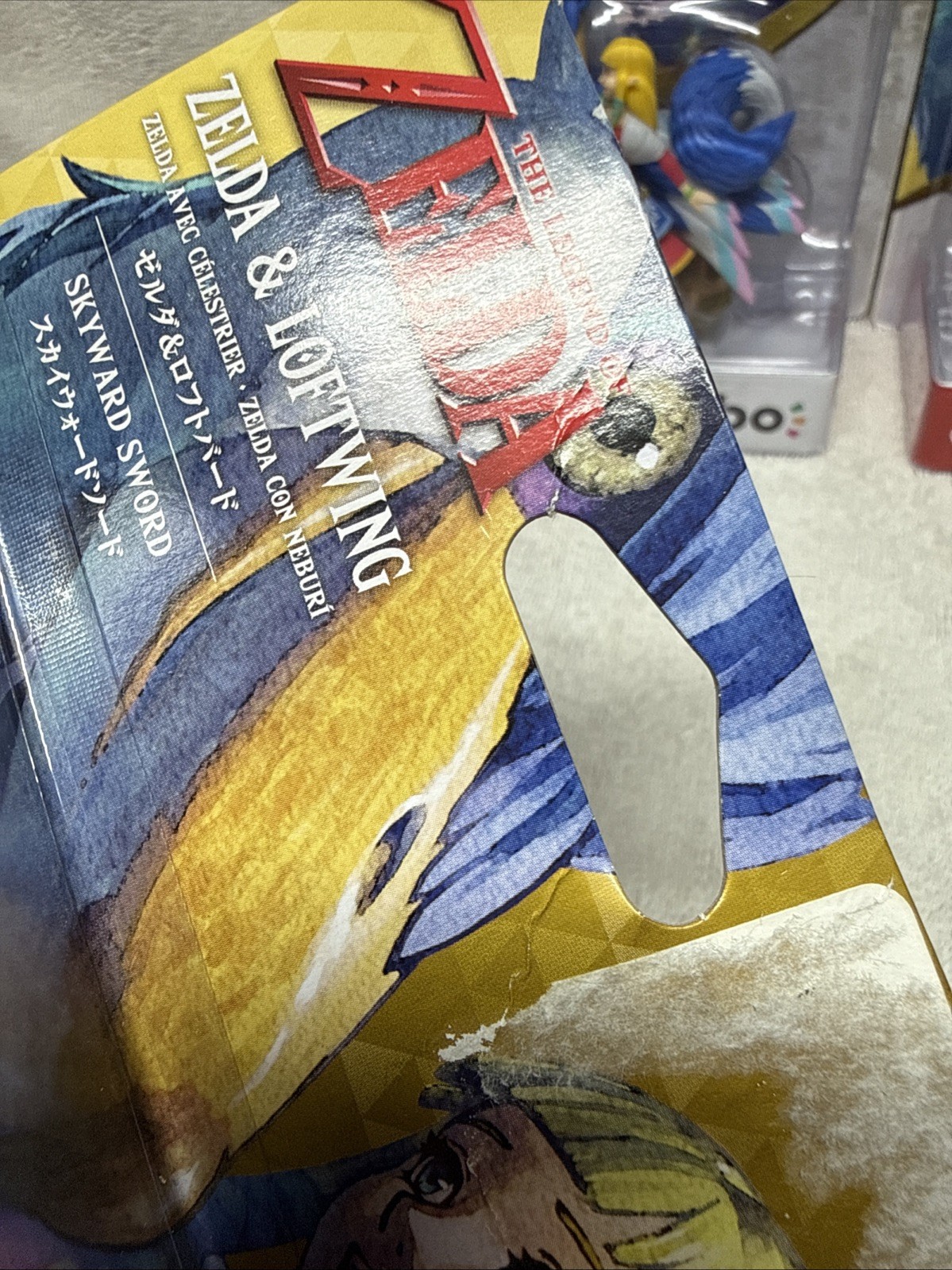 Zelda & Loftwing Amiibo Figure - The Legend of Zelda Skyward Sword