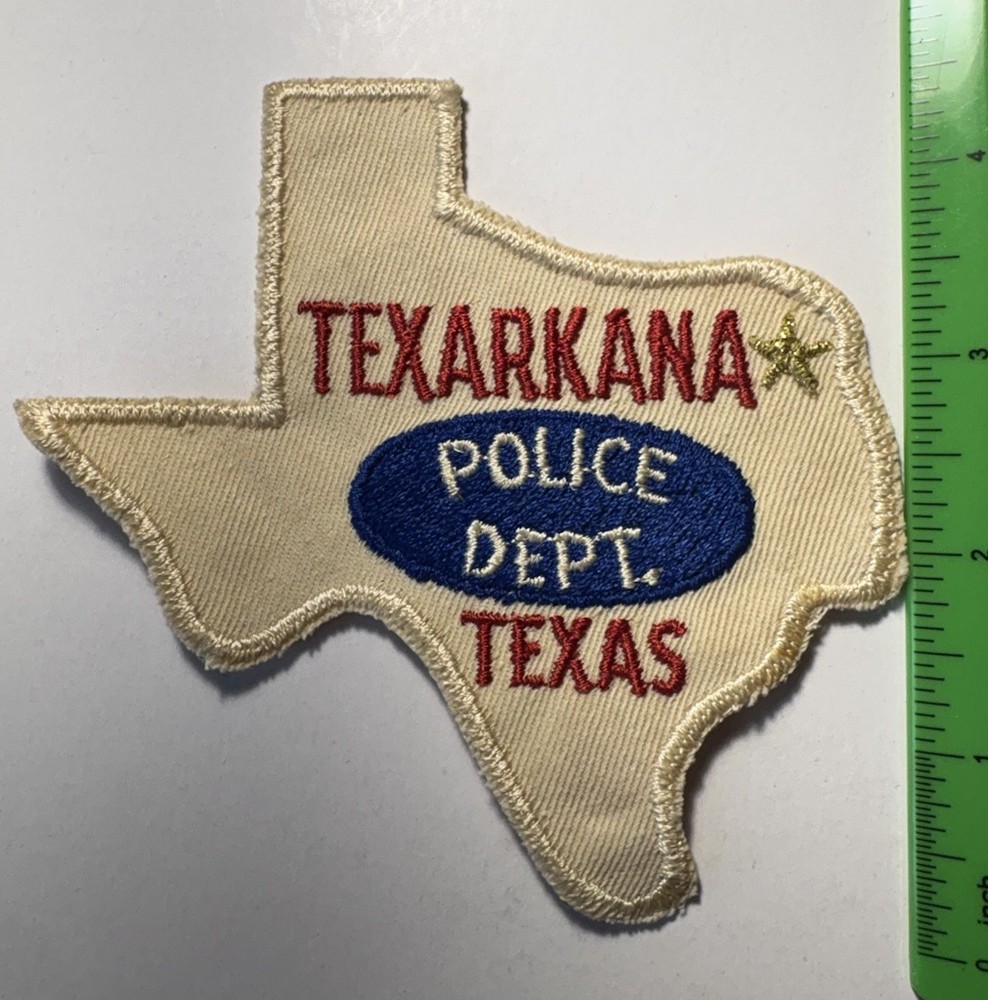 Texarkana Texas Police Patch