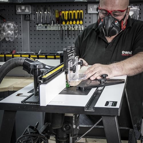 Trend Portable Benchtop Router Table with Robust Construction for Workshop &