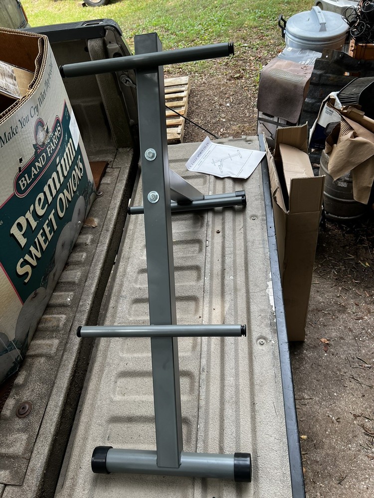 Gym Plate Weight Rack