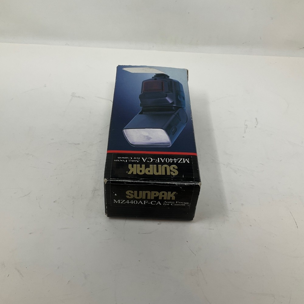 Sunpak mz440af-ca Auto Focus For Canon Camera Electronic Flash