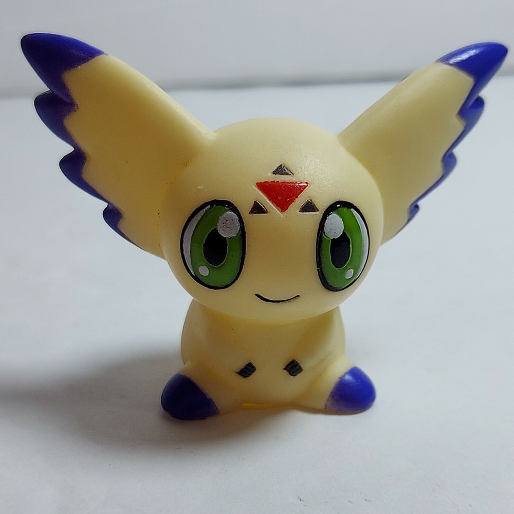 2001 Digimon Digital Monsters Finger Puppet Long Ears Calumon Mini Figure Bandai