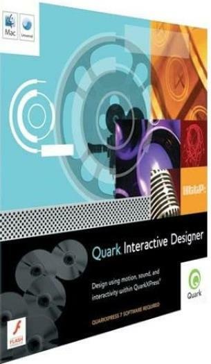 Quark Interactive Designer PC MAC CD design using moton sound interactivity tool