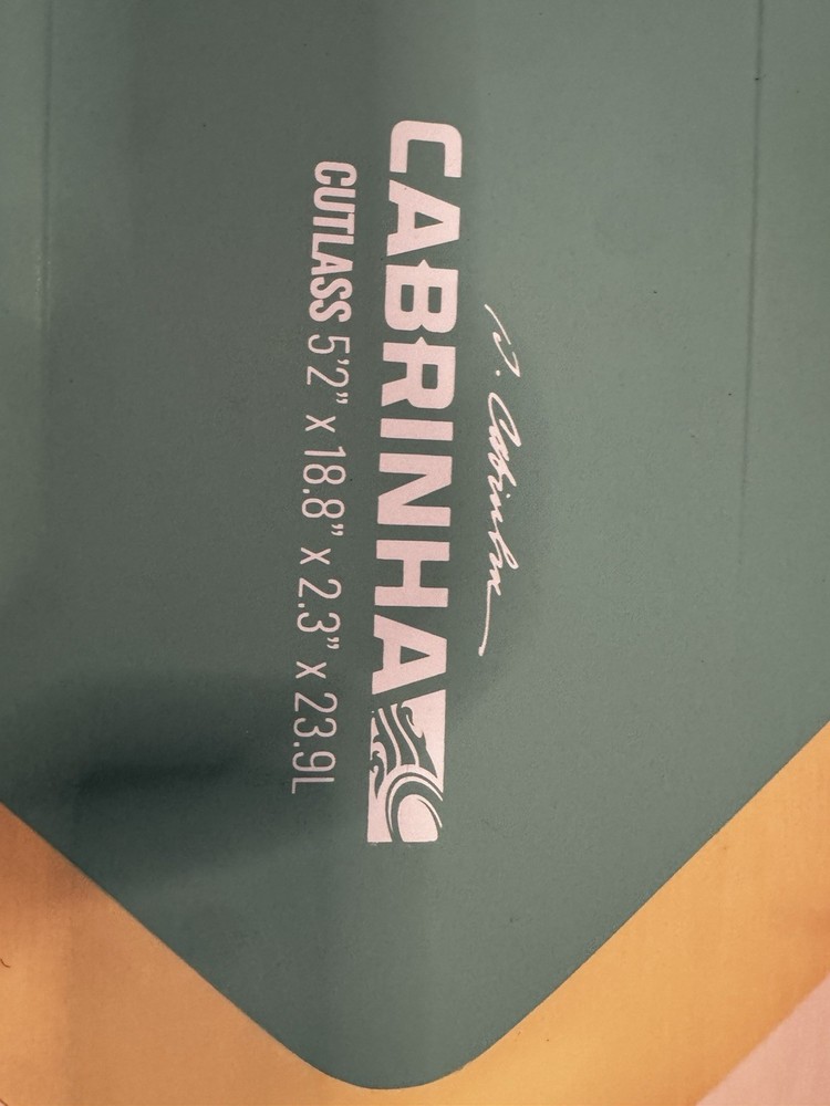 Cabrinha Cutlass Surfboard 5’2"