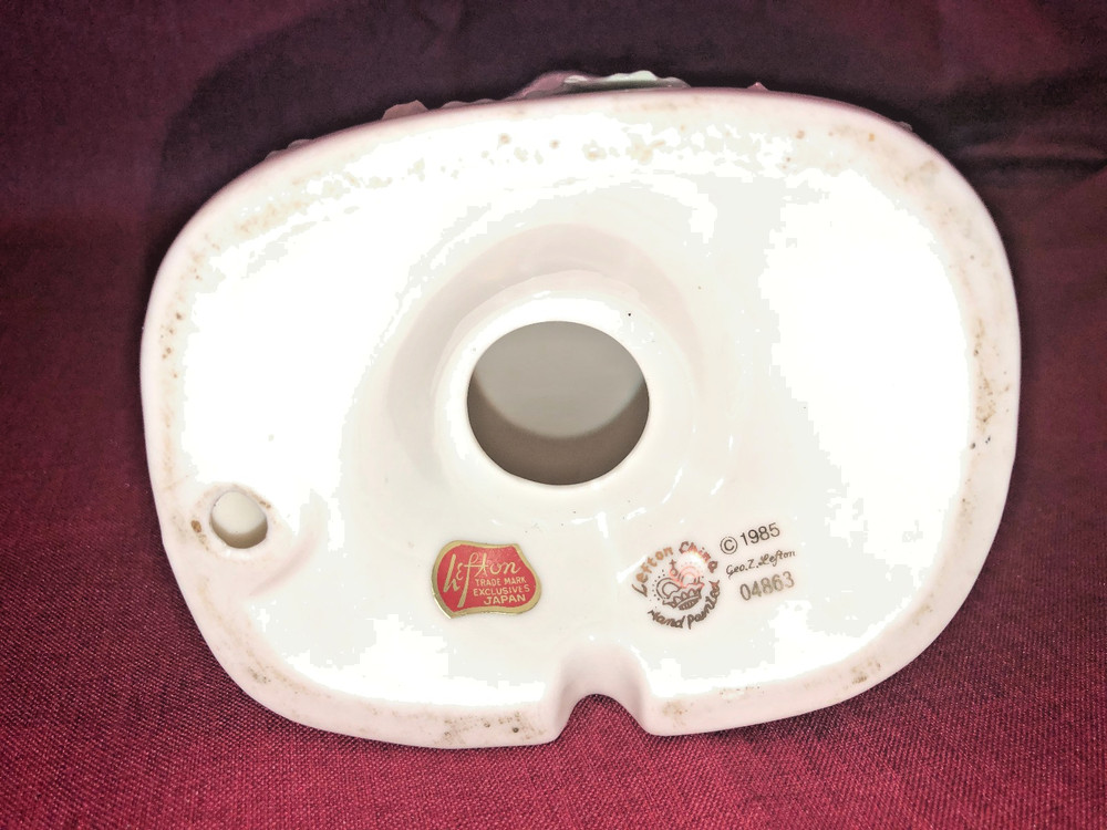 Lefton Madonna Porcelain Lamp Base