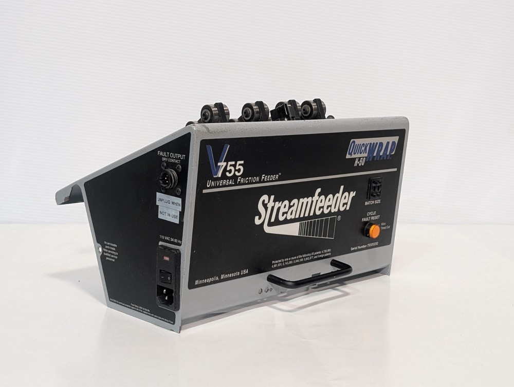 Streamfeeder V-755 QuickWrap H-50 friction feeder control chassis wedge assy
