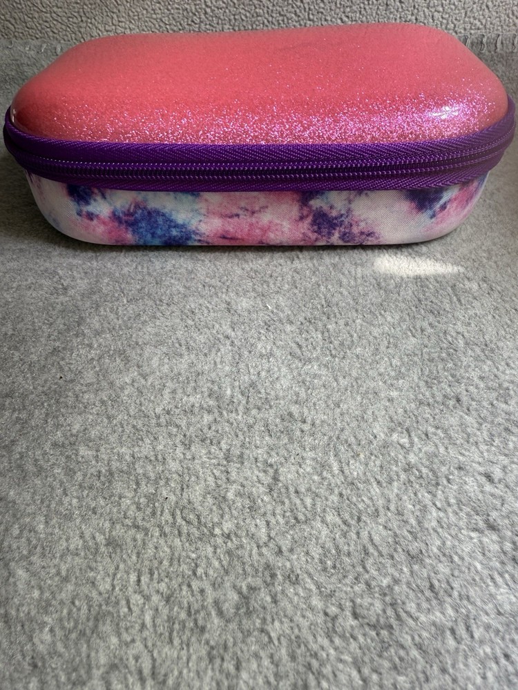 ZIPIT Glitter Large Pencil Box (Tye Dye)