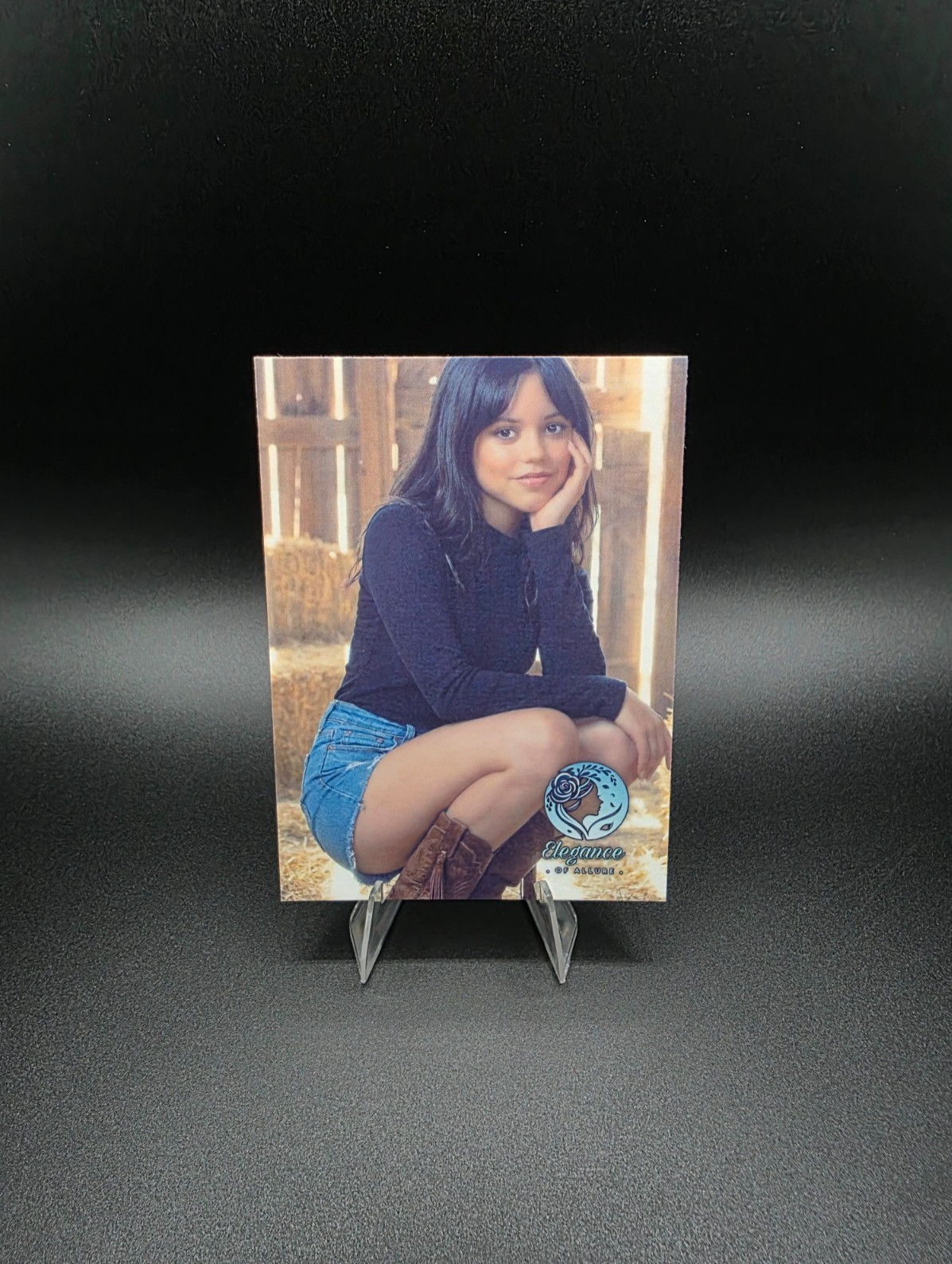 Jenna Ortega #23 (2026) eXcess Elegance of Allure [Custom ACEO Art Card]