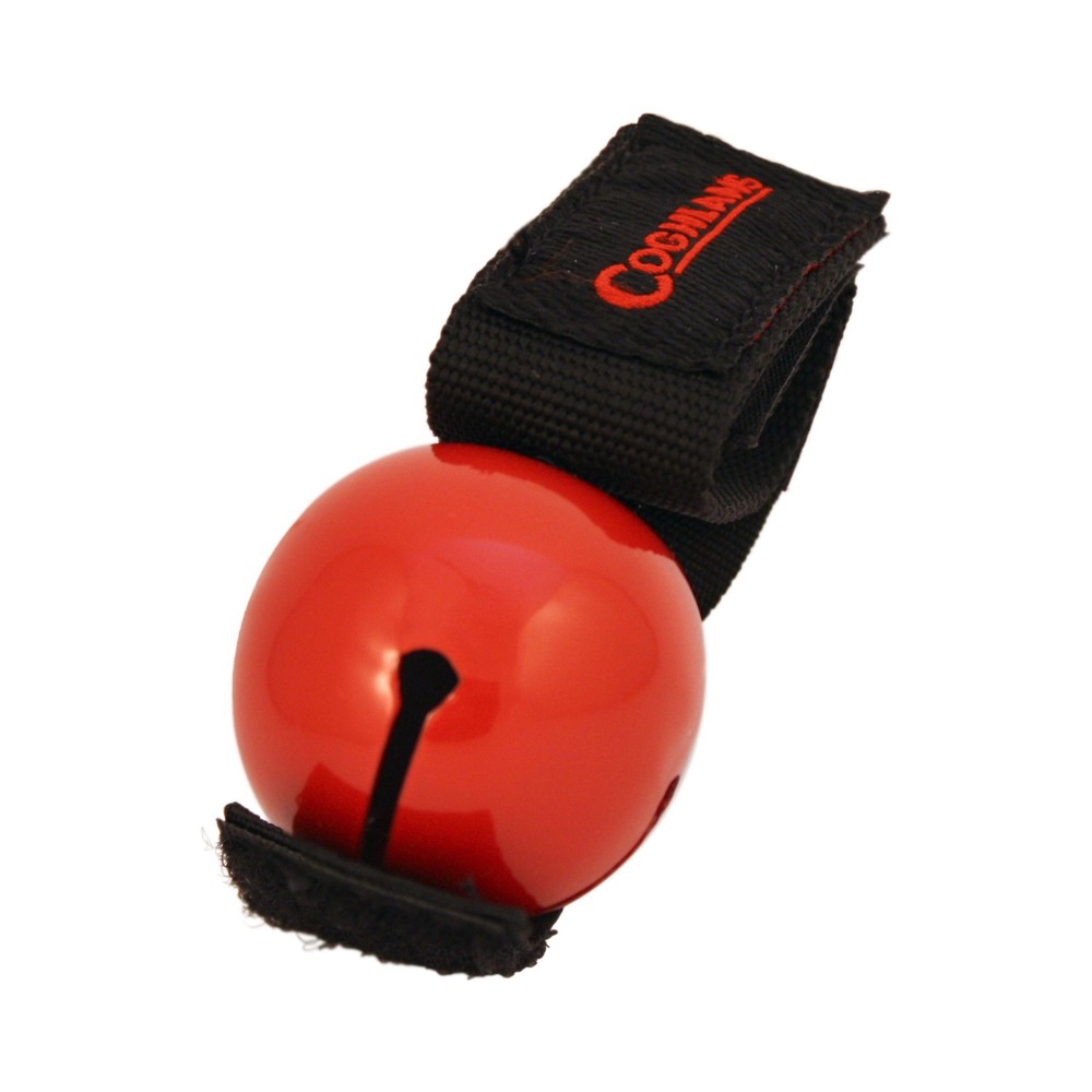 Coghlan's Bear Bell with Magnetic Silencer - Red (2-Pack)