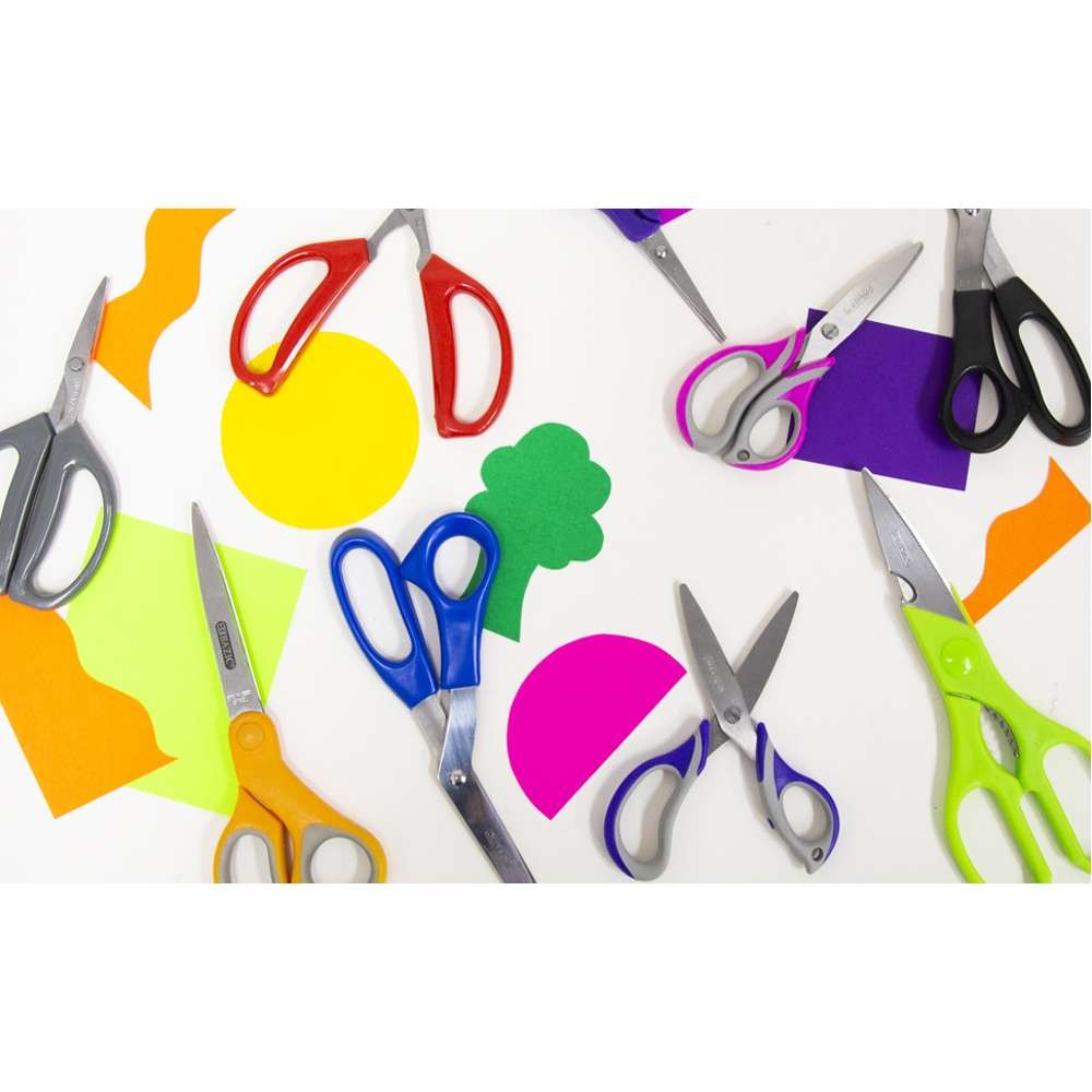 BAZIC 5" Pointed Tip School Scissors, pack of 24