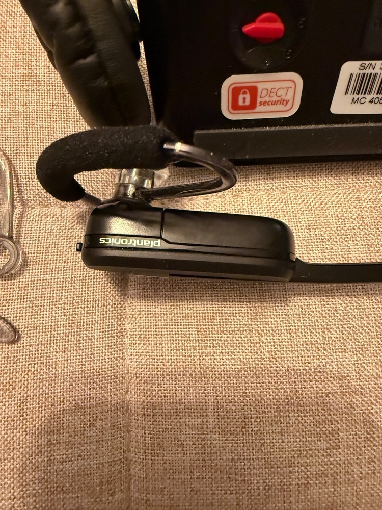 PLANTRONICS Poly CS540 Wireless DECT2 Headset Black,