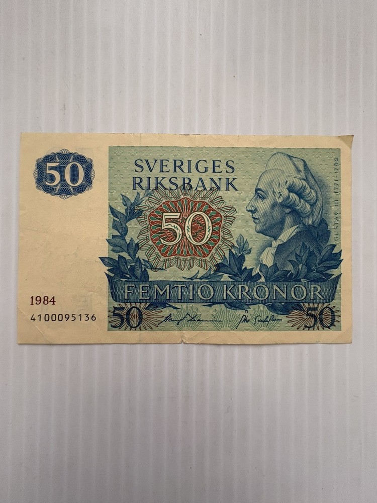 Sweden 50 Kronor 1984