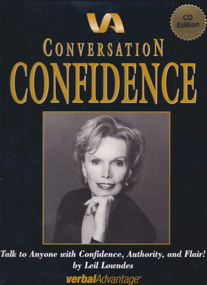 Conversation Confidence by Leil Lowndes - 8 Audio CD Set + Workbook