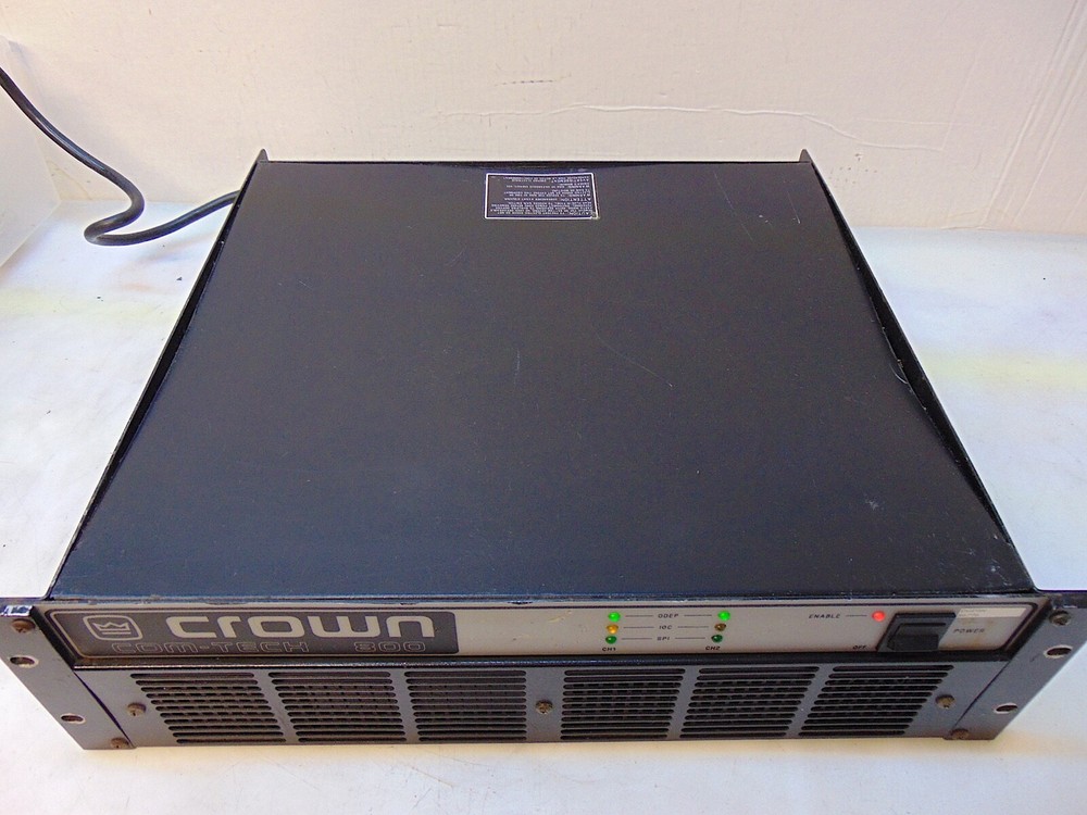 Crown Com-Tech 800 Amplifier - S6776x