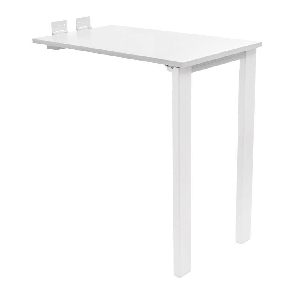 White Wall Mounted Folding Table Wood Folding Dining Table Folding Table