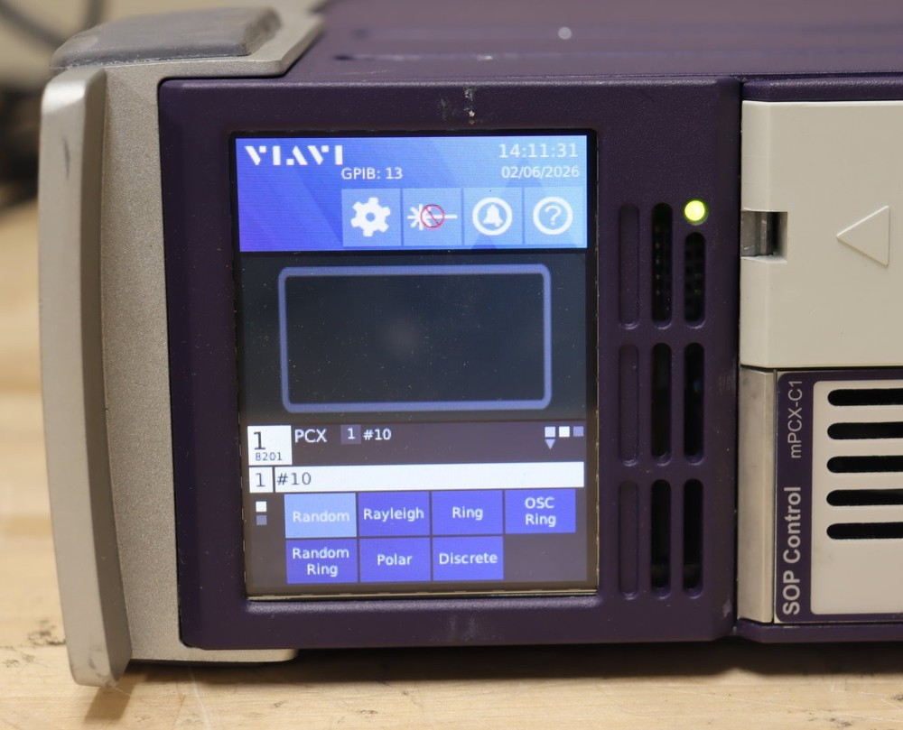 Viavi MAP-220C-A Mainframe w/mPCX-C1 Polarization Control Module Guaranteed GOOD