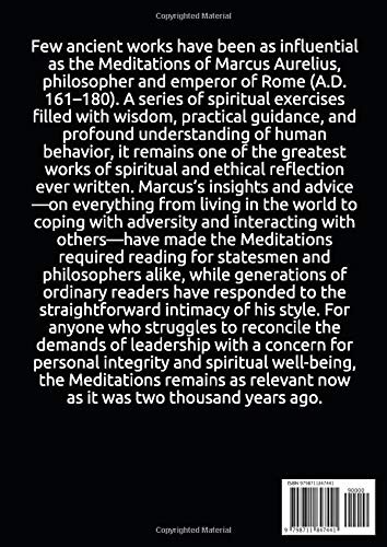 Meditations by Marcus Aurelius, The New Illustrated, Edition (Paperback)