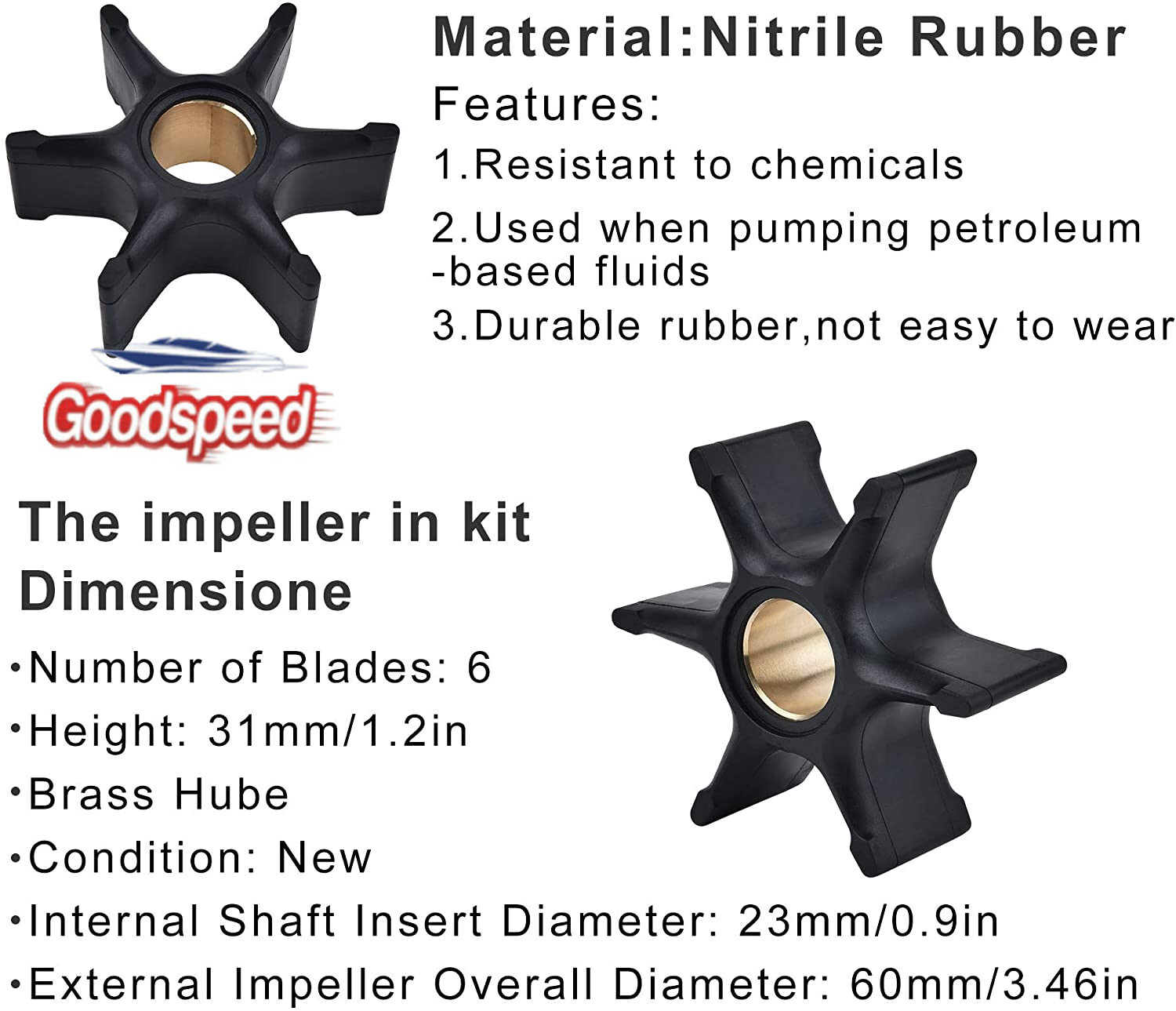 Water Pump Kit For Johnson Evinrude 75 90 105 115 120 130 HP Outboards 5001595