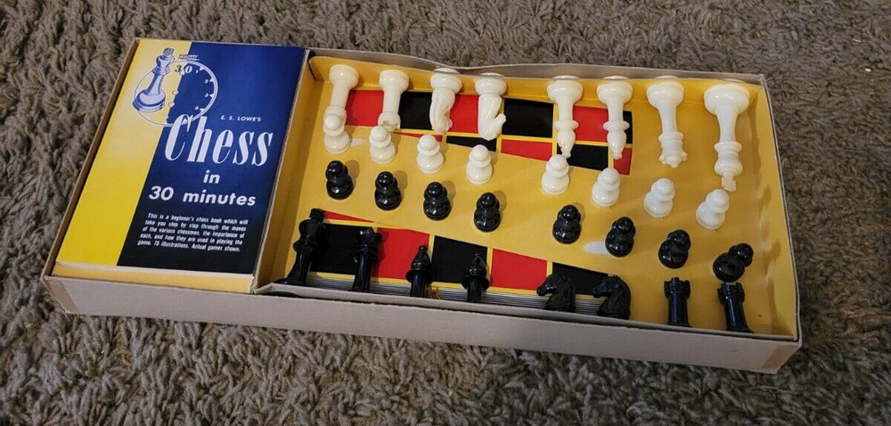 Vintage 1950s Lowe Chess Tutor