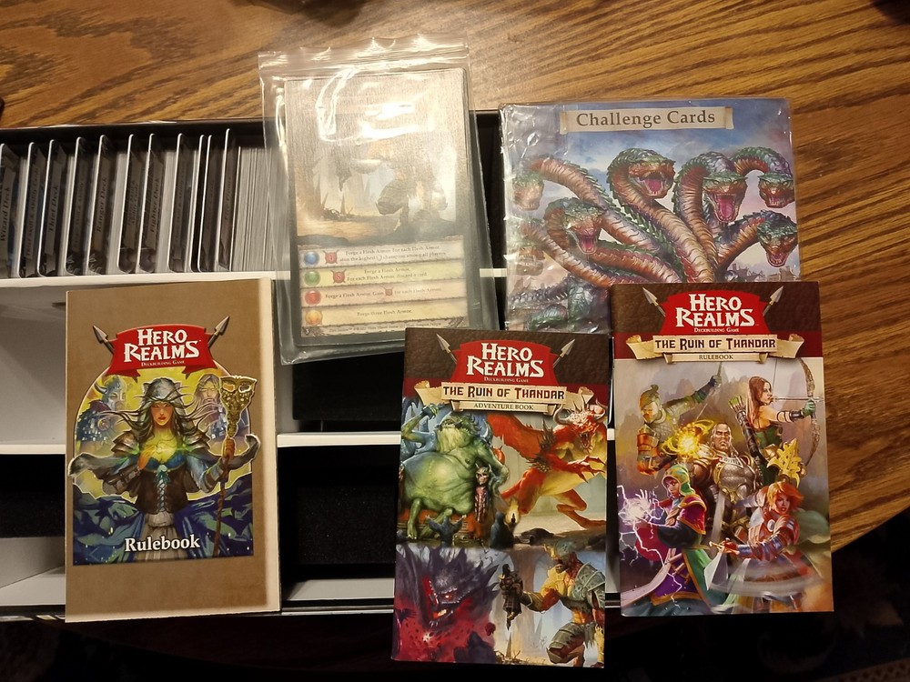 Hero Realm Adventure Storage Box with cards